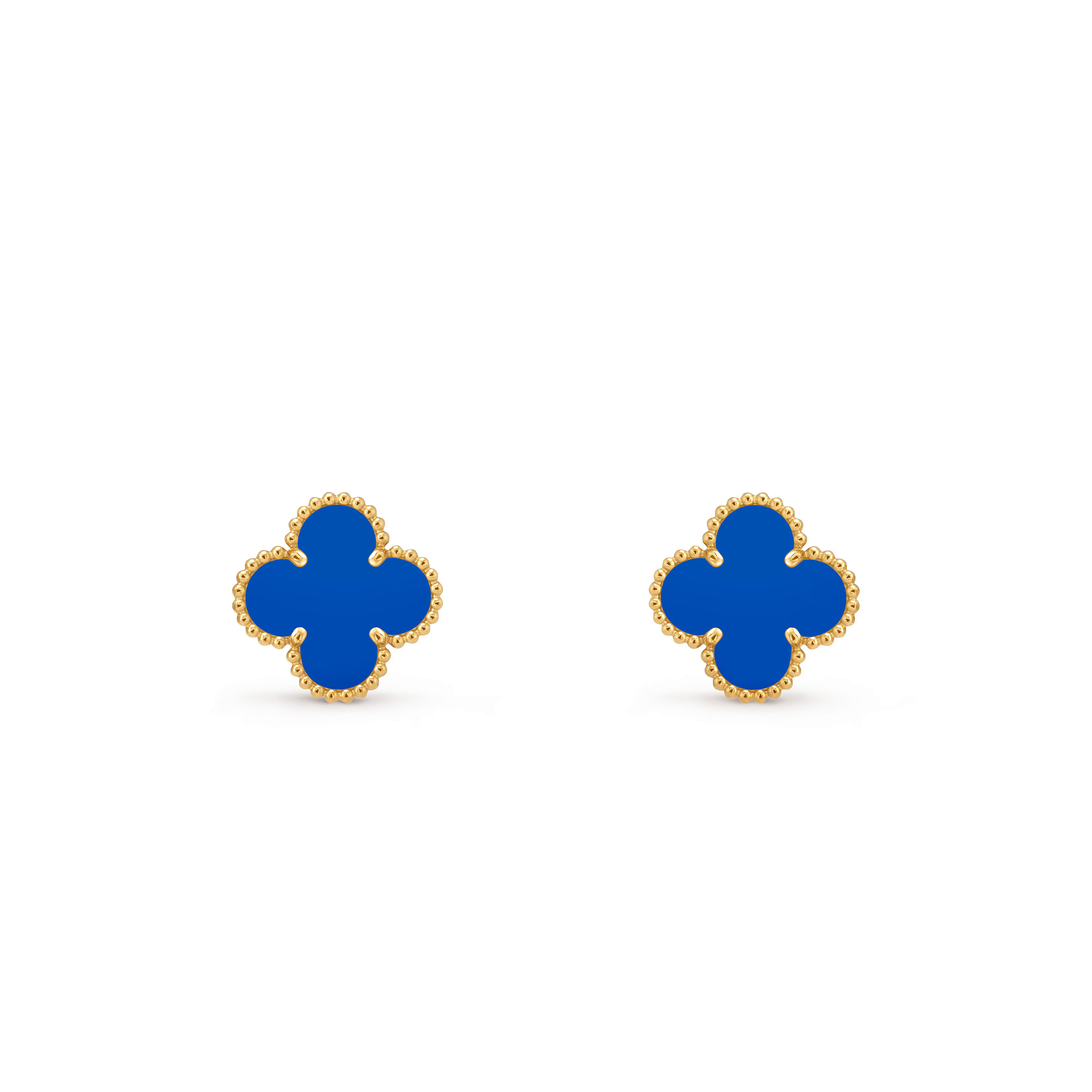 V*n Cl**f arpels vintage alhambra earrings yellow gold vcarp9sz00